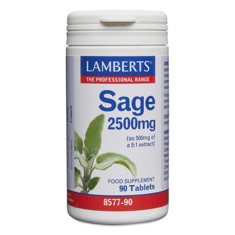Lamberts Sage 2500mg - 90 Tabs