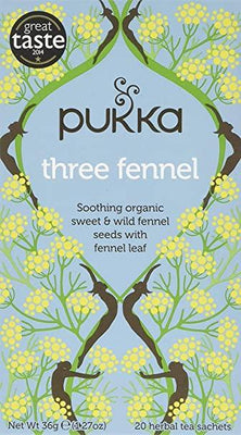 Pukka Organic Three Fennel 20 Teabags
