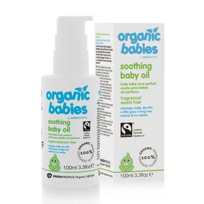 Green People Company Organic No Scent Baby Oil 100ml