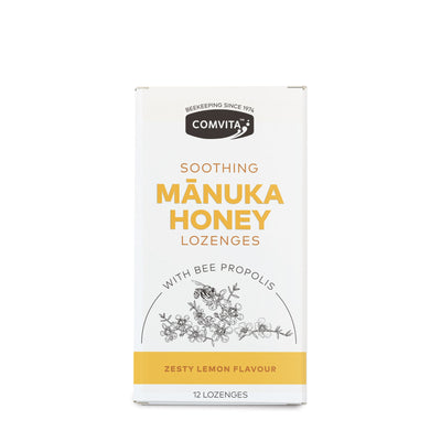 Comvita 12 Propolis Lozenges Lemon & Honey