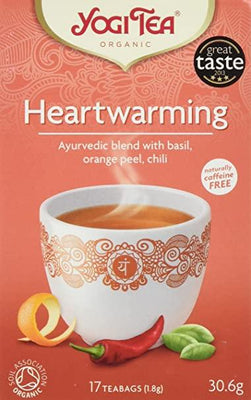 Yogi Tea Organic Heartwarming Teabags 17bags