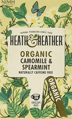 Heath And Heather Organic Chamomile & Spearmint Tea 20 Bags