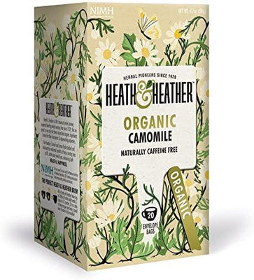 Heath And Heather Organic Chamomile Herbal Tea 20 Bags