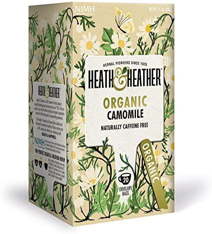 Heath And Heather Organic Chamomile Herbal Tea 20 Bags