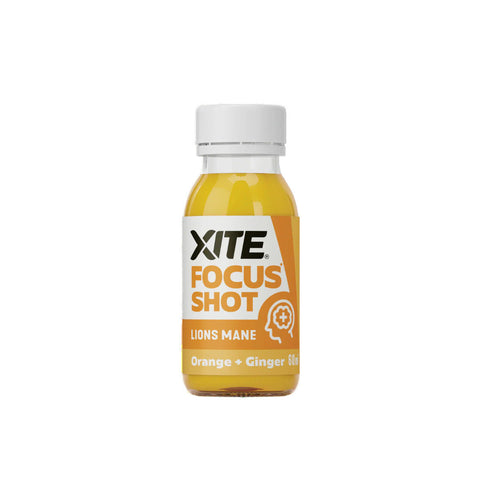 Xite Energy Orange and Ginger Focus Shot 60ml (Pack of 12)