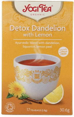 Yogi Tea Organic Detox With Lemon 17 Tea Bags