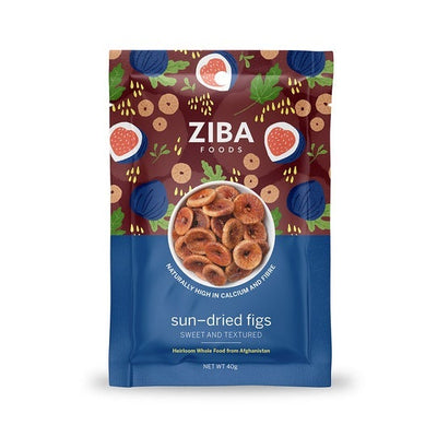 Ziba Sun-dried Figs 40g (Pack of 6)