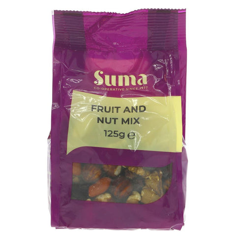 Suma Prepacks Fruit And Nut Mix 125g (Pack of 6)