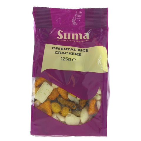 Suma Prepacks Rice Crackers 125g (Pack of 6)