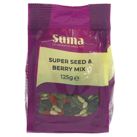 Suma Prepacks Super Seed And Berry Mix 125g (Pack of 6)