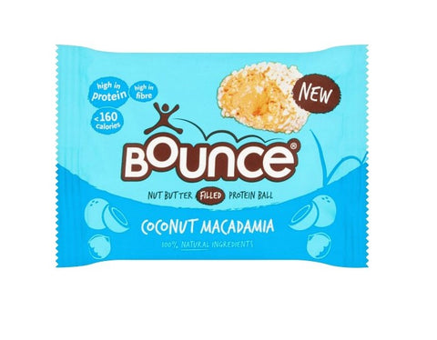 Bounce Filled Coconut & Macadamia 35g (Pack of 12)