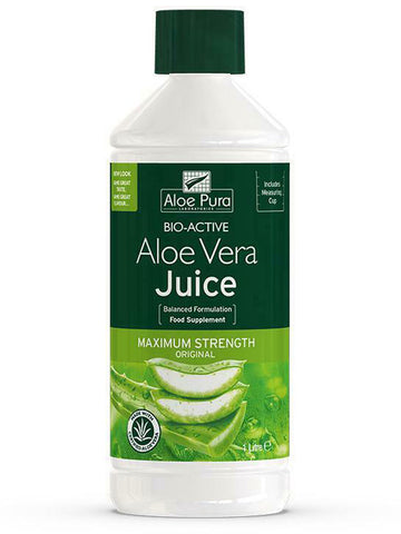 Aloe Pura Aloe Vera Juice Max Strength 1ltr