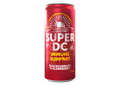 Gusto Super DC Immune Boost Blackcurrant & Elderberry  + Vitamins 250ml (Pack of 24)