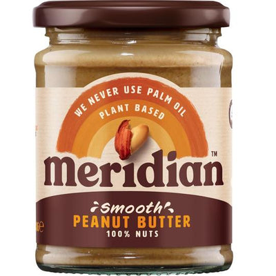 Meridian Dry Roast Smooth Peanut Butter 280g