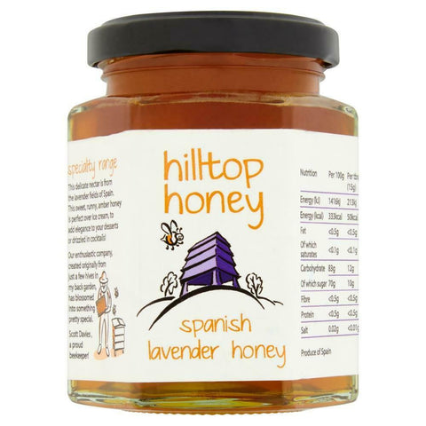 Hilltop Honey Raw Lavender Honey 227g