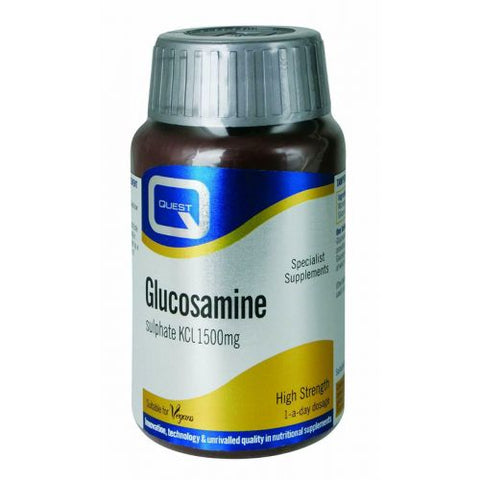 Quest Glucosamine Sulphate KCL 1500mg 90 Tablets