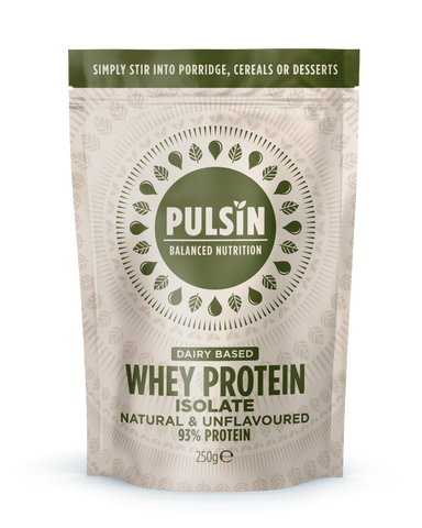 Pulsin Whey Protein Isolate - 100% Natural 1Kg